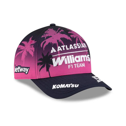 Williams Racing F1 Team New Era Carlos Sainz Drivers Miami GP Baseball Cap 2026