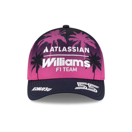 Williams Racing F1 Team New Era Carlos Sainz Drivers Miami GP Baseball Cap 2026