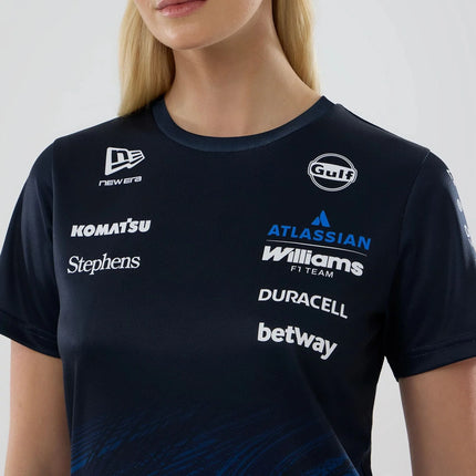 Williams Racing F1 Team New Era Women's Tech T-Shirt 2026