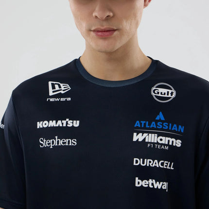 Williams Racing F1 Team New Era Men's Tech Carlos Sainz T-Shirt 2026