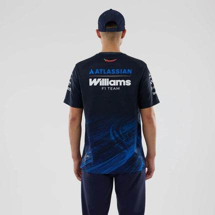 Williams Racing F1 Team New Era Men's Tech Carlos Sainz T-Shirt 2026