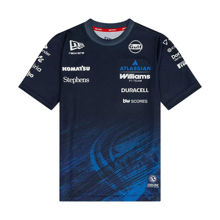 Williams Racing F1 Team New Era Kids Tech T-Shirt 2026
