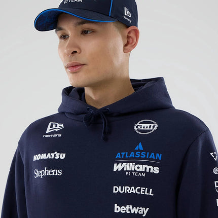 Williams Racing F1 Team New Era Sweatshirt Hoody 2026
