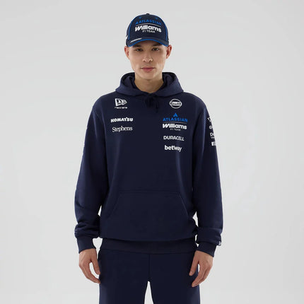 Williams Racing F1 Team New Era Sweatshirt Hoody 2026