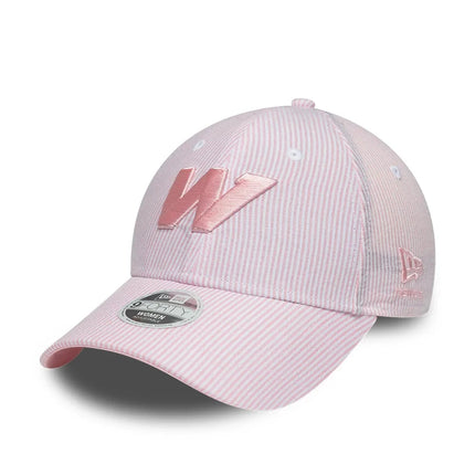 Williams Racing F1 Team New Era Seersucker Pastel Pink Baseball Cap