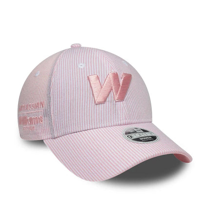 Williams Racing F1 Team New Era Seersucker Pastel Pink Baseball Cap