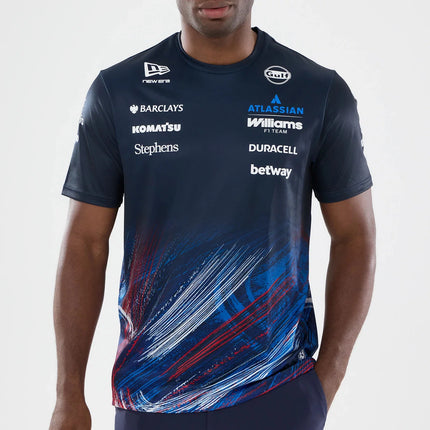 Williams Racing F1 Team New Era Silverstone GP Tech T-Shirt 2026