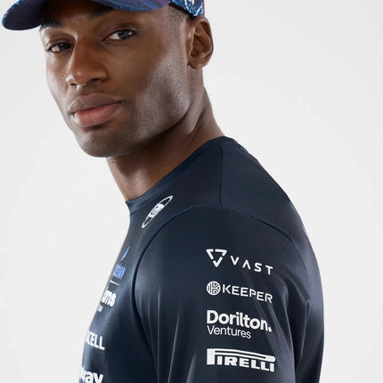 Williams Racing F1 Team New Era Silverstone GP Tech T-Shirt 2026