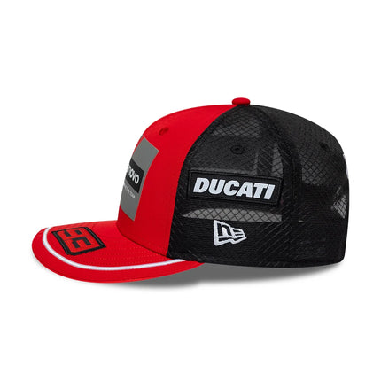 Ducati Corse Lenovo Team New Era Marc Marquez E-Frame Trucker Baseball Cap 2026