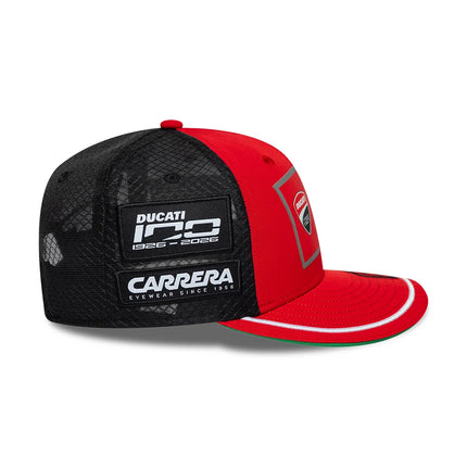 Ducati Corse Lenovo Team New Era Marc Marquez E-Frame Trucker Baseball Cap 2026