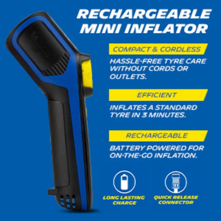 Michelin Mini Cordless Rechargeable Digital Tyre Inflator