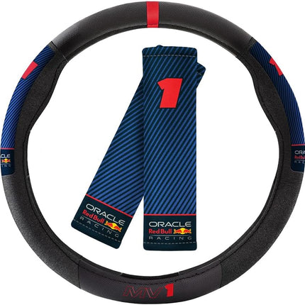 Red Bull Racing F1 Max Verstappen Steering Wheel Cover And Shoulder Pads