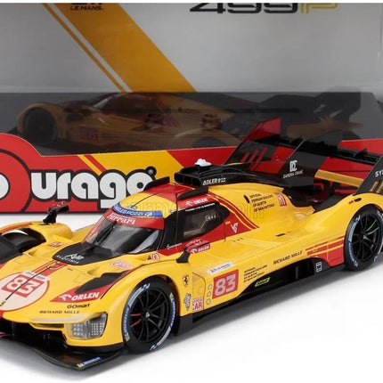 Scuderia Ferrari WEC Hypercar #83 Le Mans Winner Model Racing Car