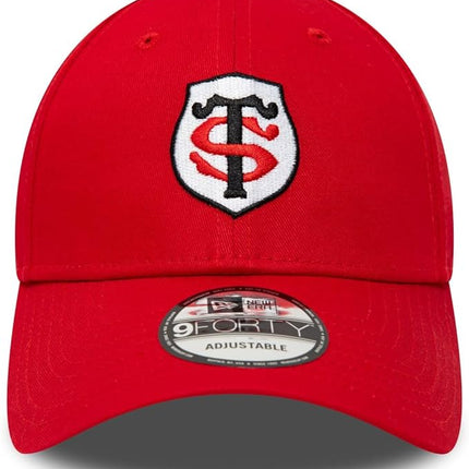 New Era 9Forty Strapback Cap - Stade Toulousain Rugby red