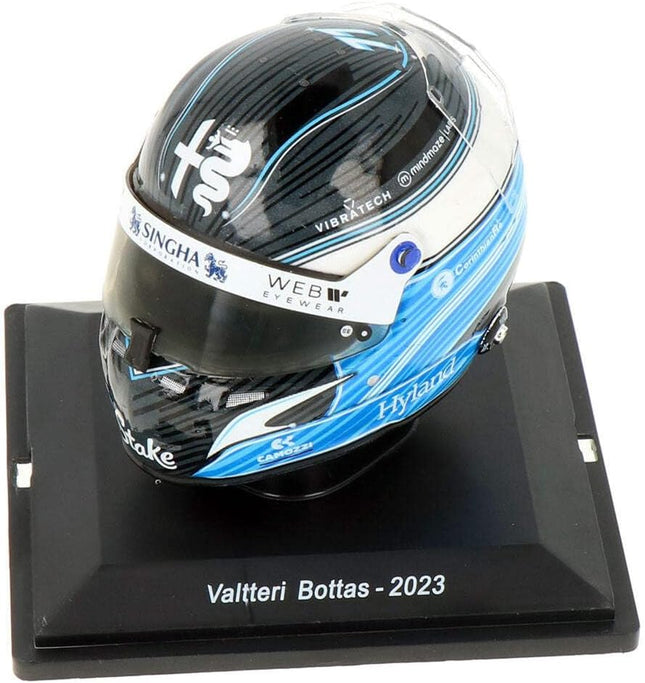 Alfa Romeo F1 Team Spark Model Valtteri Bottas 1/5 Scale Mini Helmet 2023