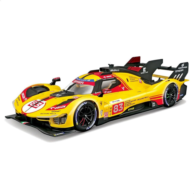 Scuderia Ferrari WEC Hypercar #83 Le Mans Winner Model Racing Car