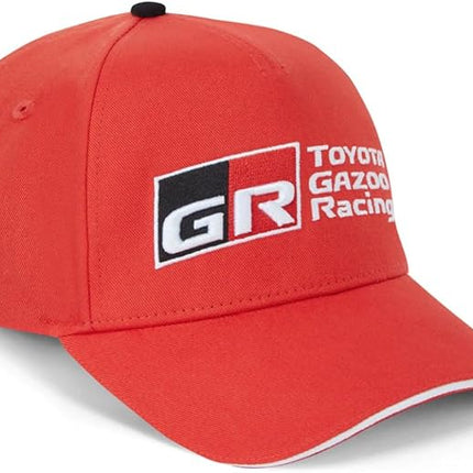 Toyota Gazoo Racing Curved Baseball Cap Red