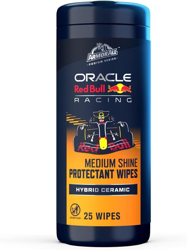 Red Bull Racing F1 Team Armor All Podium Series Medium Shine Protectant Wipes