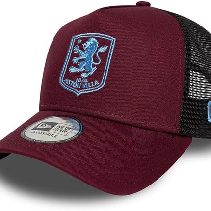 Aston Villa Football Club New Era Core Logo Trucker Baseball Cap