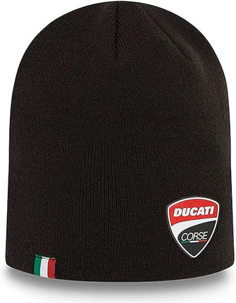 Ducati Corse New Era Motor Bike Black Knit Beanie