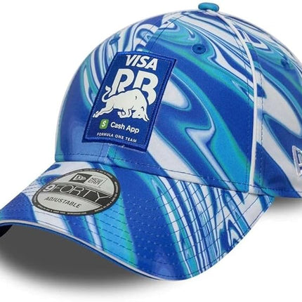 Visa Cash App Racing Bulls New Era All Over Print Baseball Cap