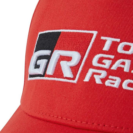 Toyota Gazoo Racing Curved Baseball Cap Red