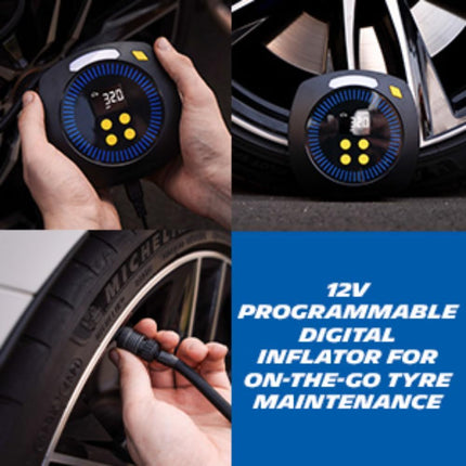 Michelin 12V Digital Micro Programmable Tyre Inflator