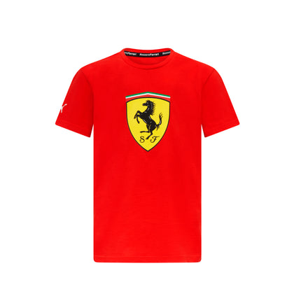 Scuderia Ferrari Logo Shield Kids T-Shirt