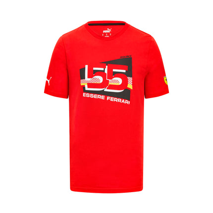 Scuderia Ferrari Carlos Sainz Logo T-Shirt