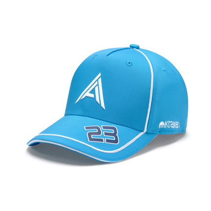 Williams Racing F1 Team Alex Albon Blue Baseball Cap 2024