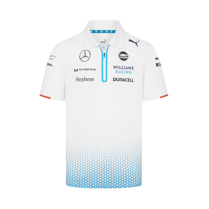 Williams Racing F1 Team White Poloshirt 2024