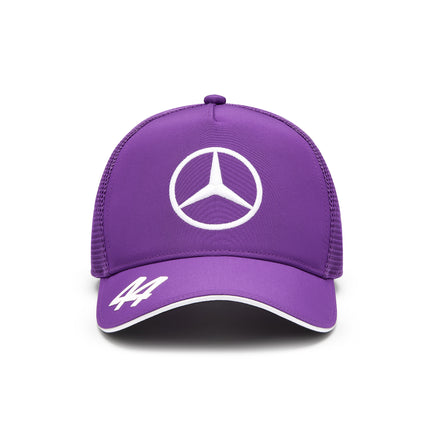 Mercedes AMG Petronas F1 Team Lewis Hamilton Purple Baseball Cap 2024