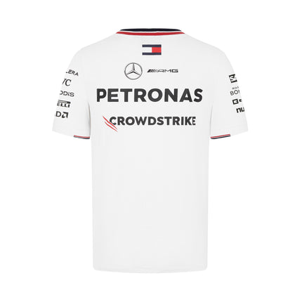 Mercedes AMG Petronas F1 Team White T-Shirt 2024