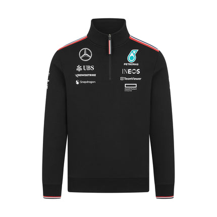 Mercedes AMG Petronas F1 Team 1/4 Zip Sweatshirt 2024