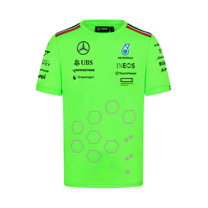 Mercedes AMG Petronas F1 Team Green Set Up T-Shirt 2024
