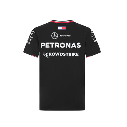 Mercedes AMG Petronas Team Kids Black T-Shirt 2024