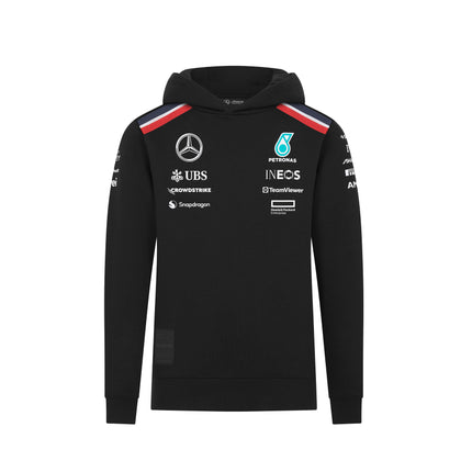 Mercedes AMG Petronas Team Kids Black Hoody 2024