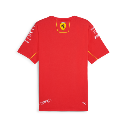 Scuderia Ferrari F1 Team Charles Leclerc Driver T-Shirt 2024