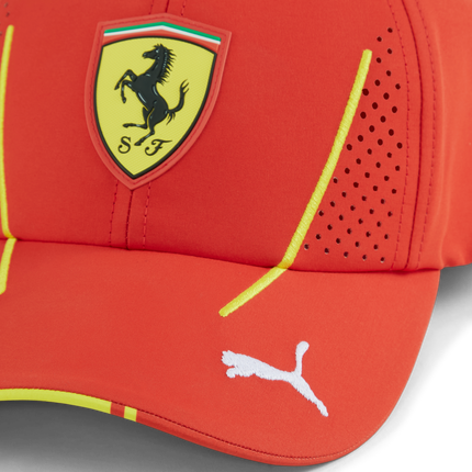 Scuderia Ferrari F1 Team Carlos Sainz Driver Baseball Cap 2024