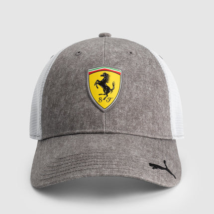 Scuderia Ferrari F1 PUMA Logo Trucker Baseball Cap