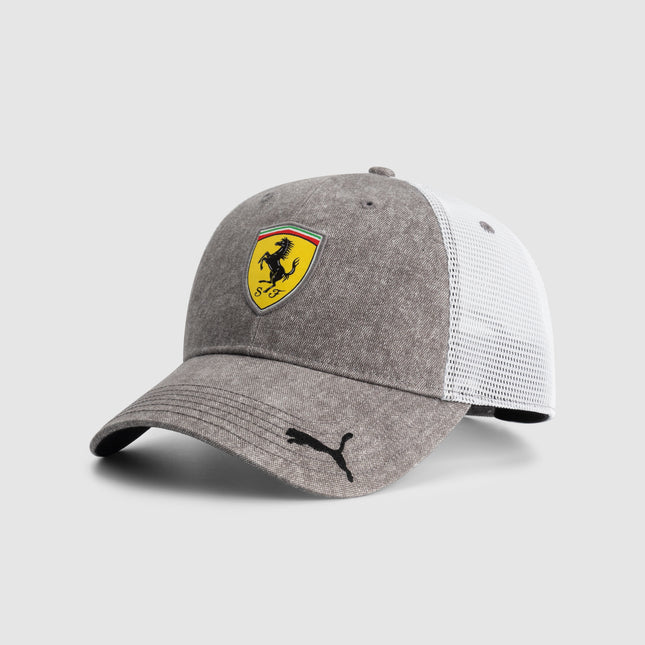 Scuderia Ferrari F1 PUMA Logo Trucker Baseball Cap