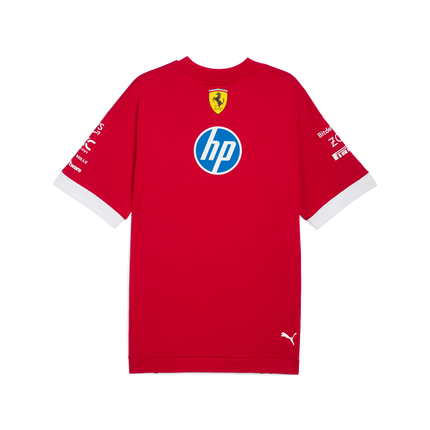 Scuderia Ferrari F1 Team 2025 Drivers Oversized T-Shirt