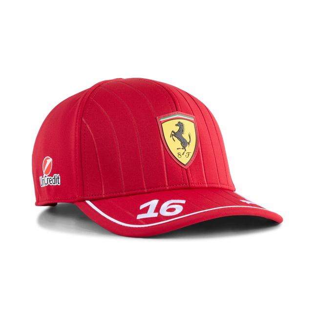 Scuderia Ferrari F1 PUMA Team Charles Leclerc Driver Baseball Cap 2025