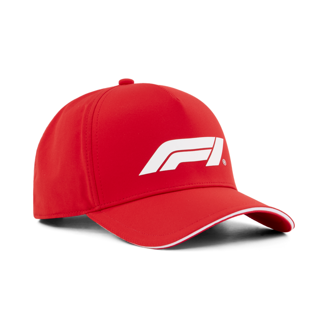 Formula 1 PUMA Logo Kids Red Baseball Cap