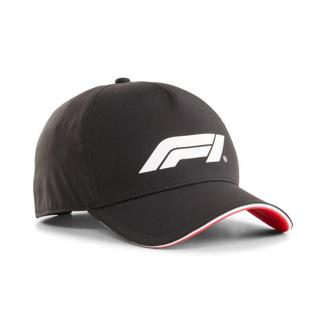 Formula 1 PUMA Logo Kids Black Baseball Cap