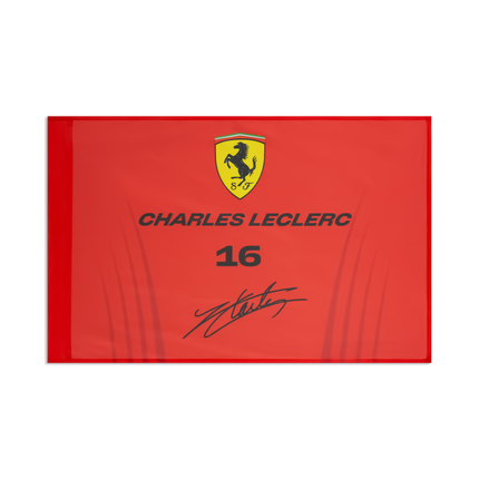 Scuderia Ferrari F1 Team PUMA Charles Leclerc Drivers Flag