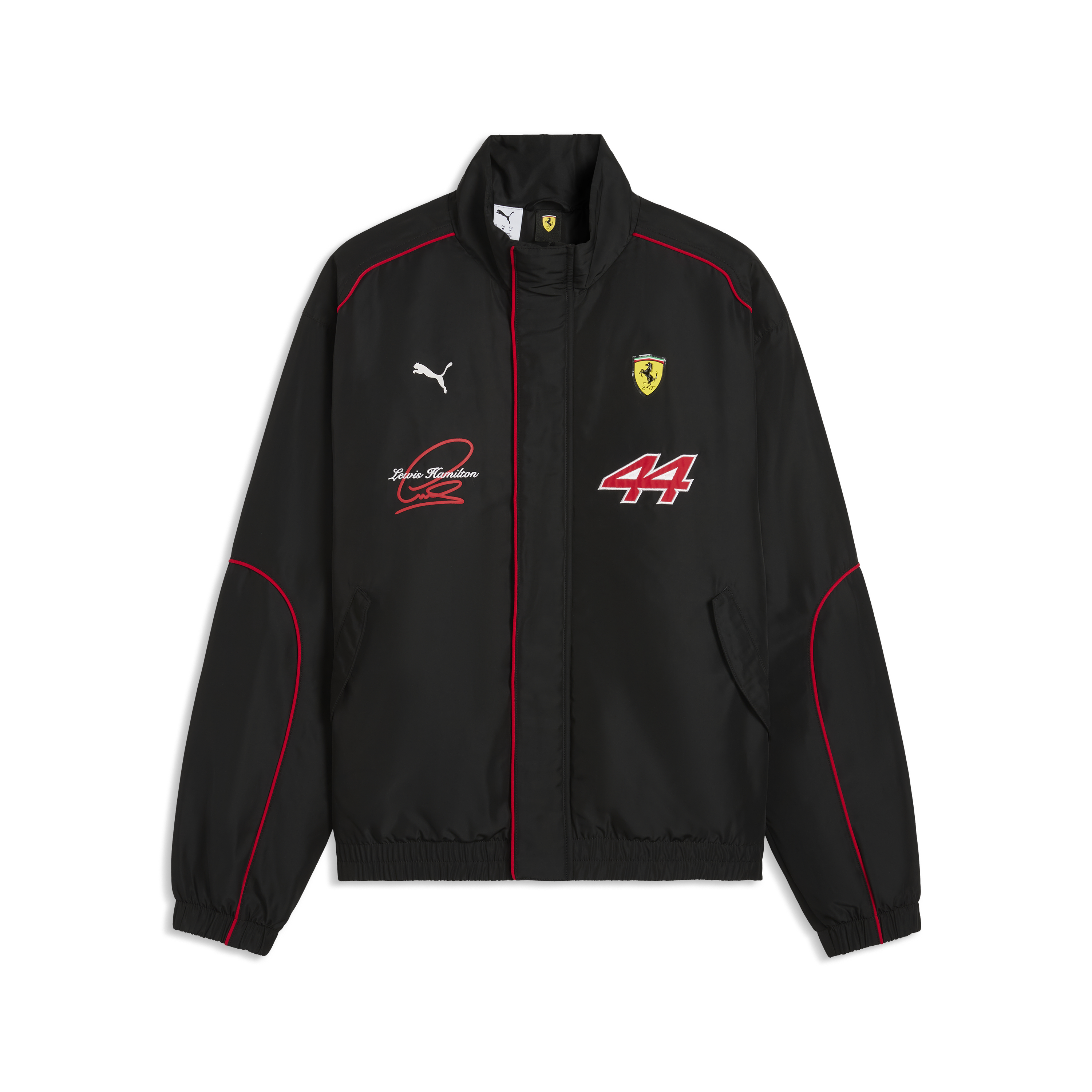 Scuderia Ferrari F1 Team PUMA Lewis Hamilton #44 Racing Jacket Scuderia Ferrari F1 Team PUMA Lewis Hamilton #44 Racing Jacket
