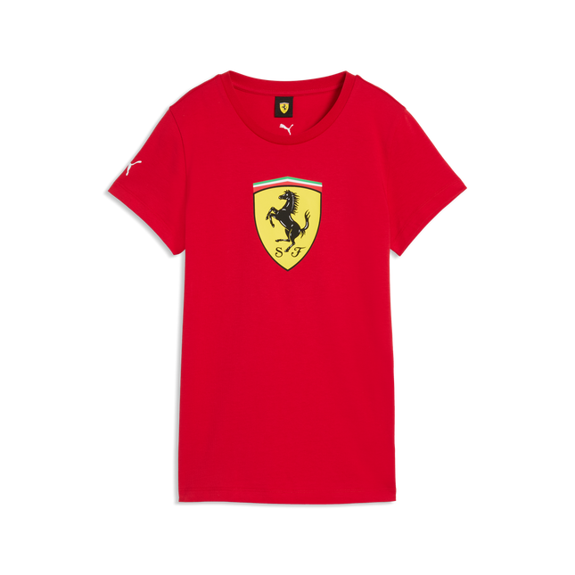 Scuderia Ferrari F1 Team PUMA Women's Big Shield T-Shirt