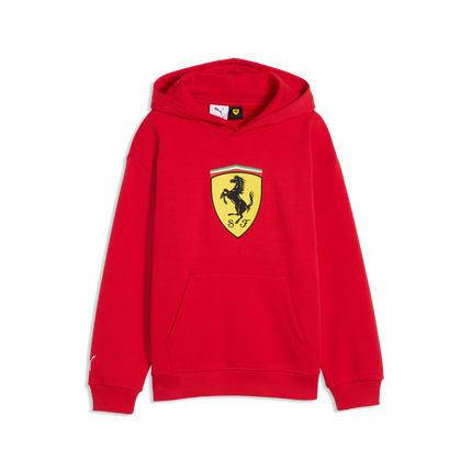 Scuderia Ferrari F1 Team PUMA Kids Big Shield Sweatshirt Hoody