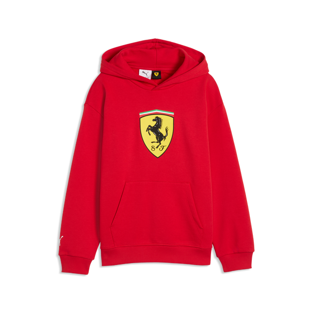 Scuderia Ferrari F1 Team PUMA Kids Big Shield Sweatshirt Hoody